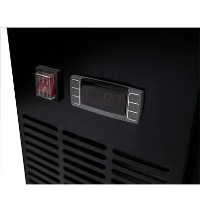 SABA SBB-24-72G, Three Door 72" Refrigerated Back Bar Cooler, Glass Swing Door