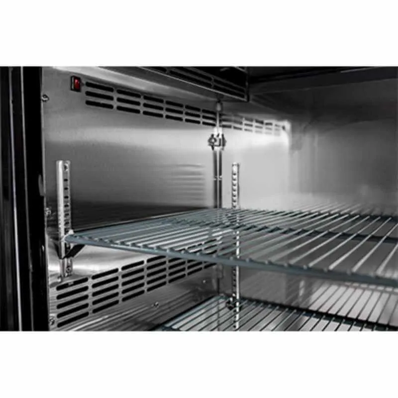 Saba - SBB-24-72GSS Commercial 72" Back Bar Refrigerator Cooler