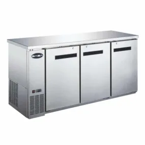 Saba - SBB-24-72SS Commercial 72" Back Bar Refrigerator Cooler