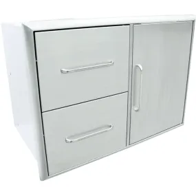 Saber Grills: 31" 2-Drawer and Door Combo