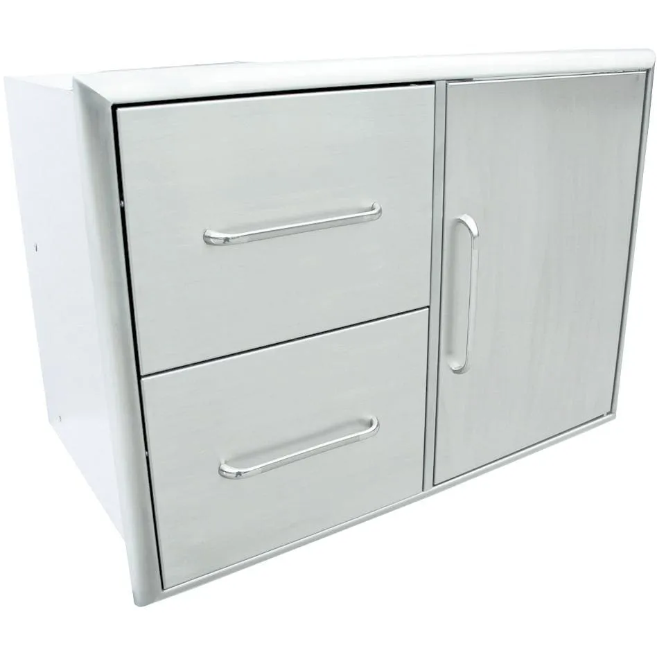 Saber Grills: 31" 2-Drawer and Door Combo