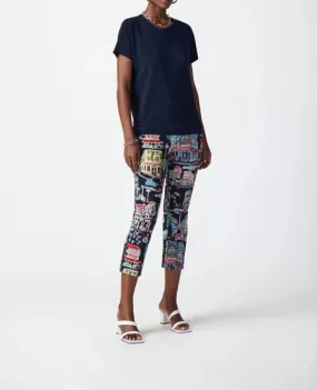 Scenery Print Millennium Pull-On Pants