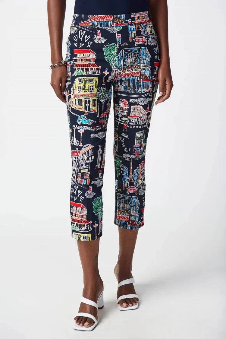 Scenery Print Millennium Pull-On Pants