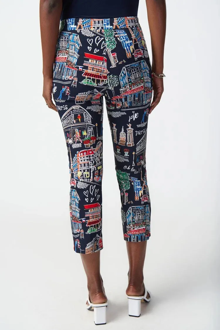 Scenery Print Millennium Pull-On Pants