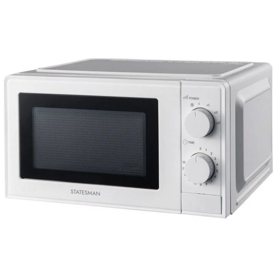 Statesman SKMS0720MPW 700W 20 Litres Single Microwave - White