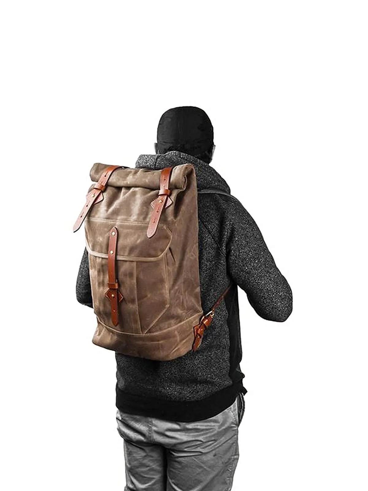 Tanner Goods Wilderness Rucksack Waxed Field Tan