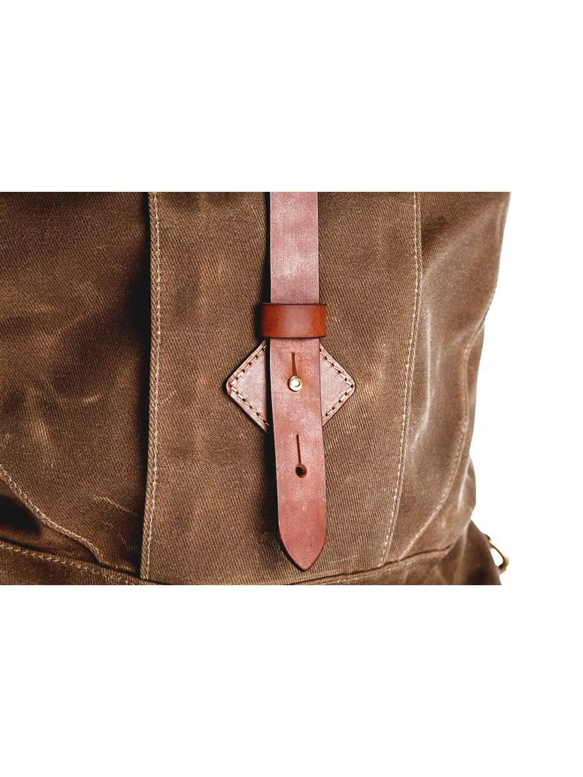 Tanner Goods Wilderness Rucksack Waxed Field Tan