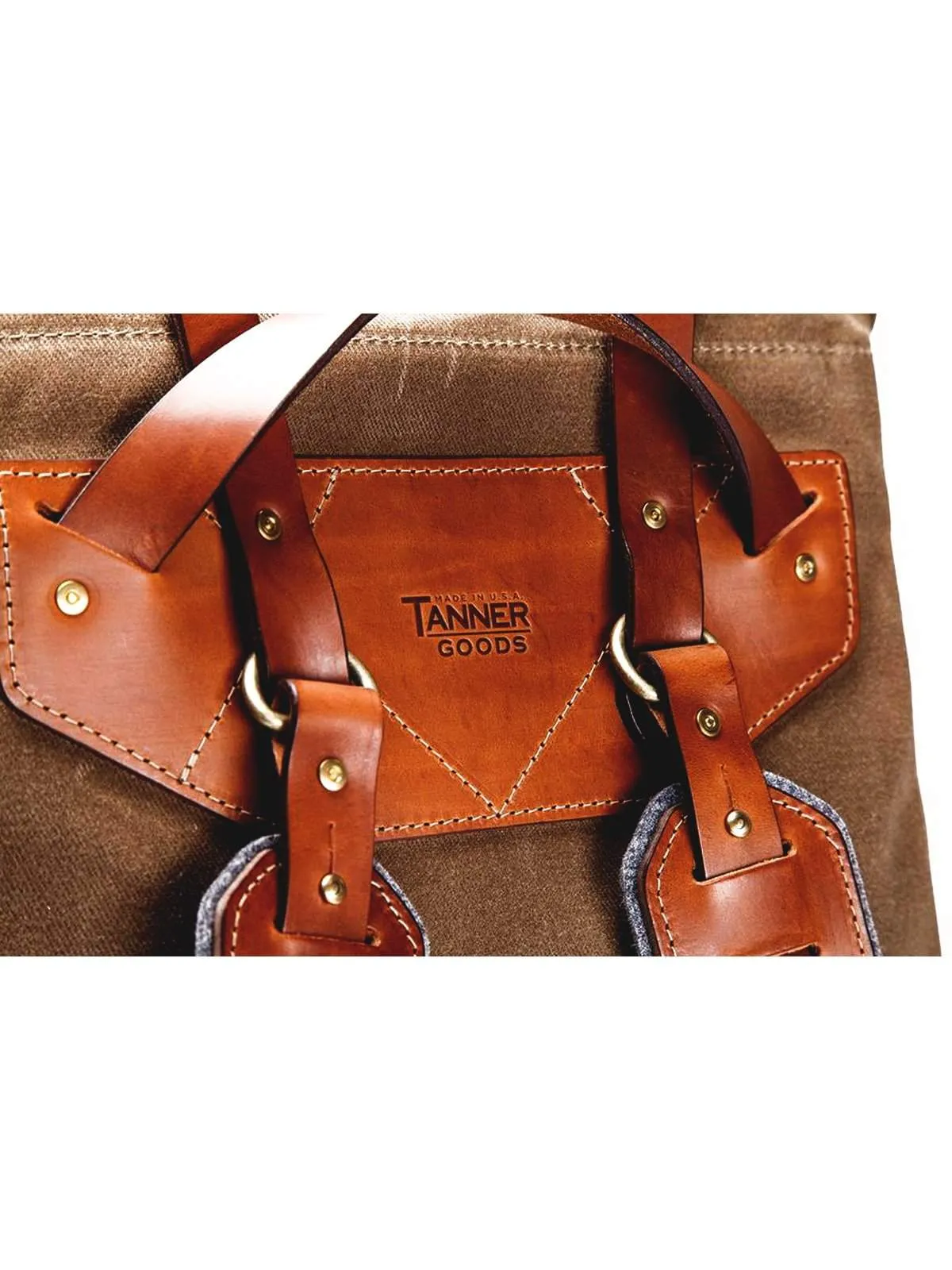 Tanner Goods Wilderness Rucksack Waxed Field Tan