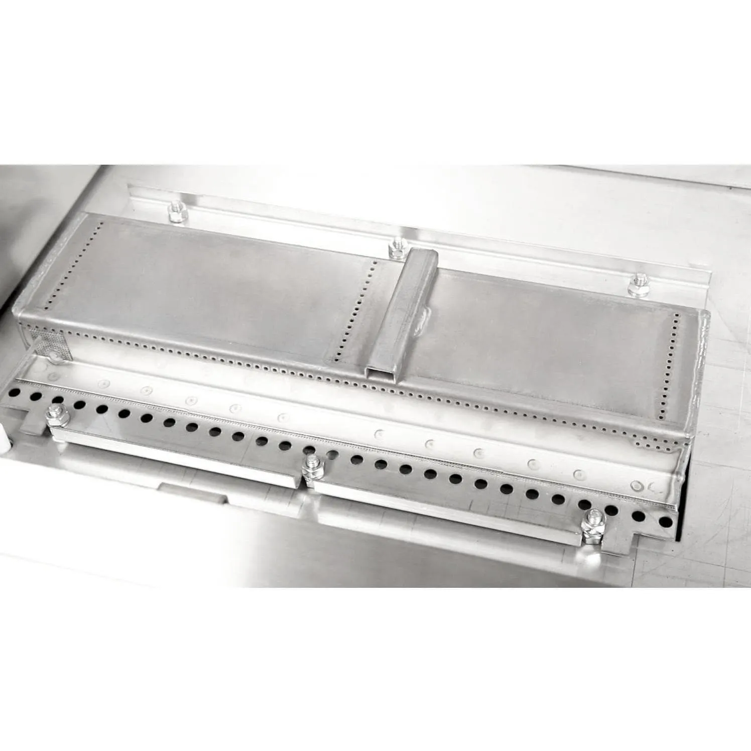 TEC Grills:  26" Sterling Patio On Stainless Pedestal With Side Shelves (46")