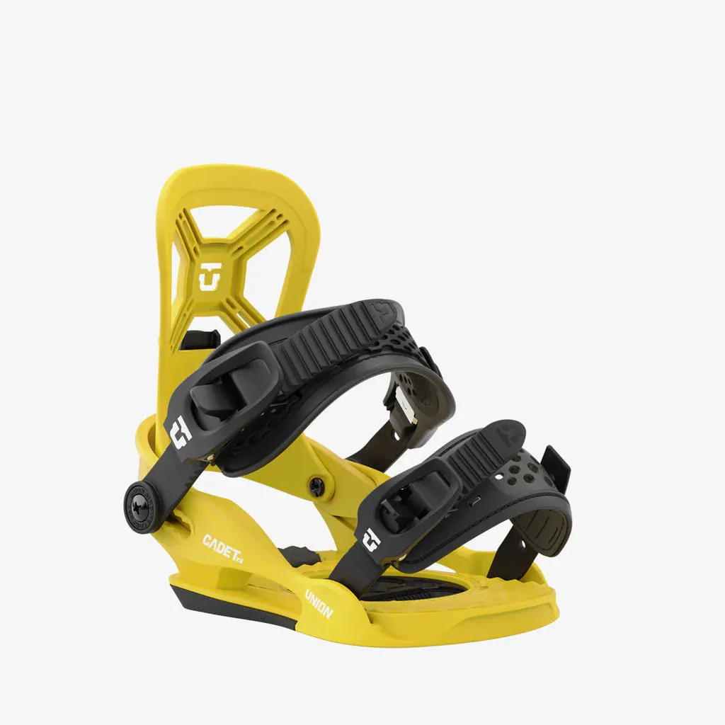 Union Cadet XS Kids Snowboard Bindings Yellow