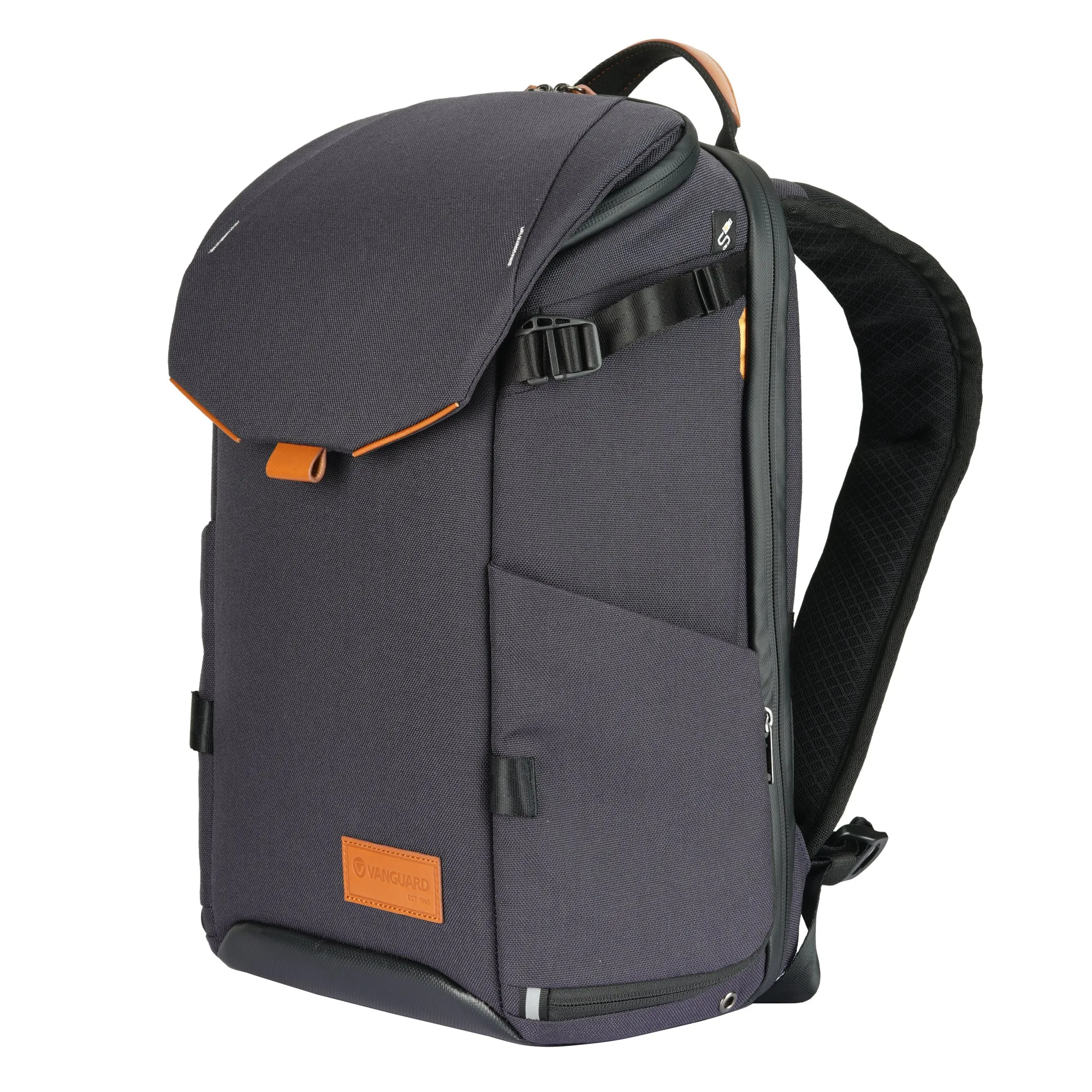 VEO CITY B42 Medium Camera Backpack w/ Pouch - Navy Blue