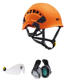 Vertex Vent Chainsaw Helmet Vizir and Ear Defenders Orange