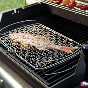 Weber:  Fish Basket Large - Wo SS - Cooking