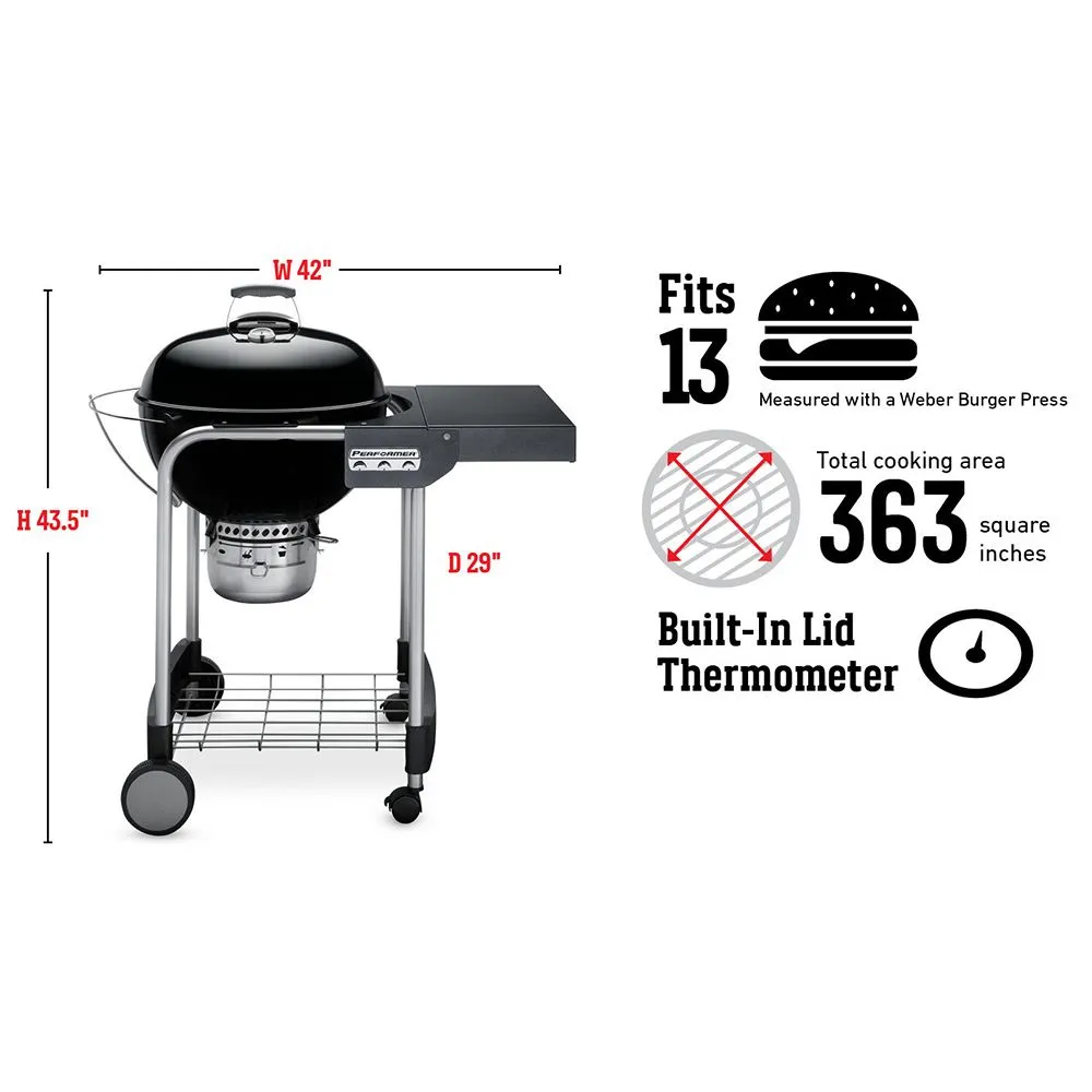 Weber: Performer Black US/CA/MX