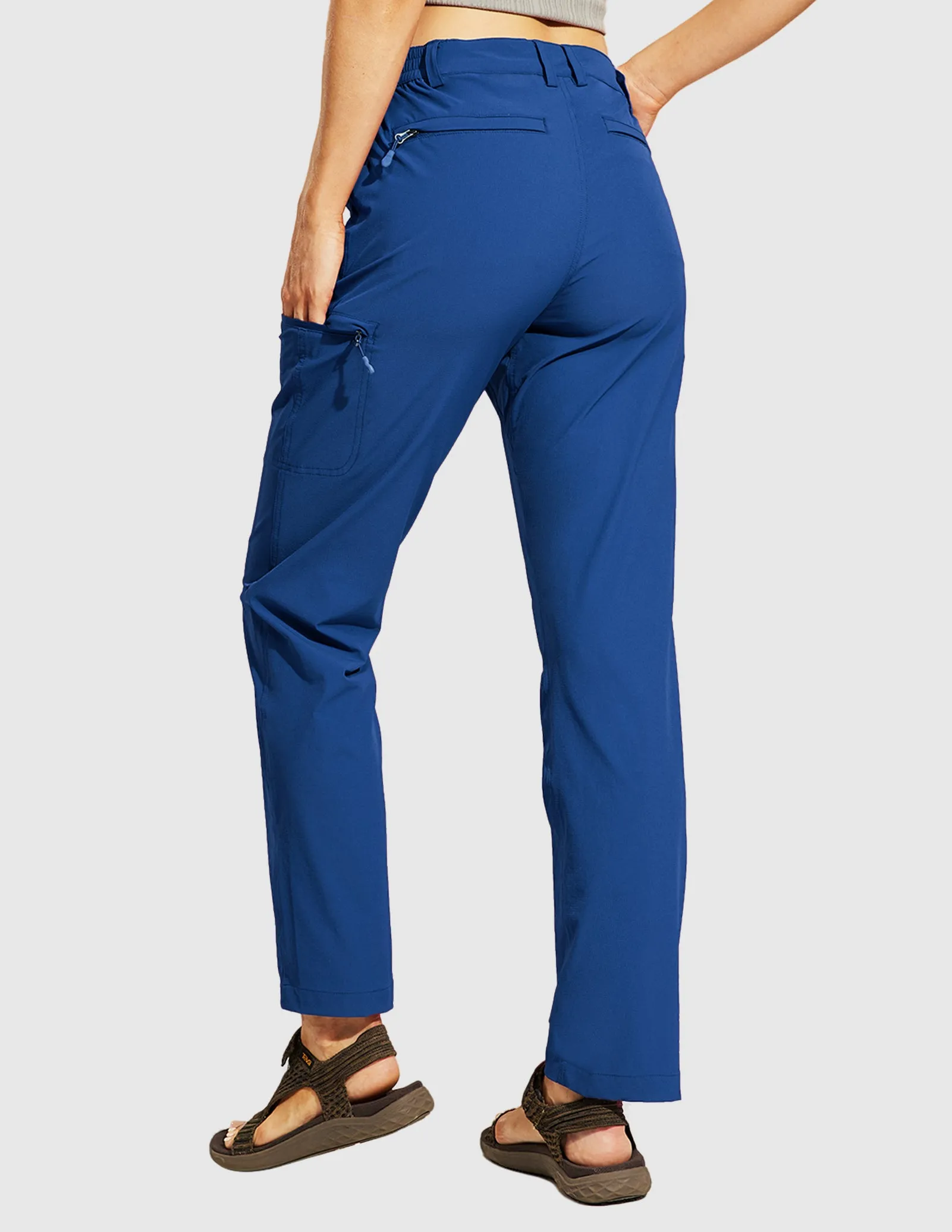 Women's Quick Dry Cargo Pants Lightweight Hiking Pants