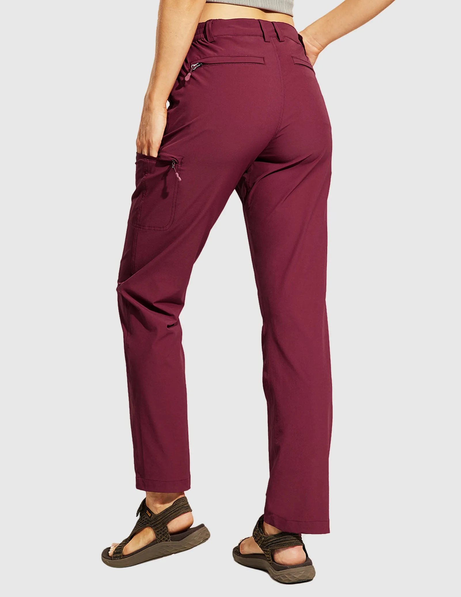 Women's Quick Dry Cargo Pants Lightweight Hiking Pants