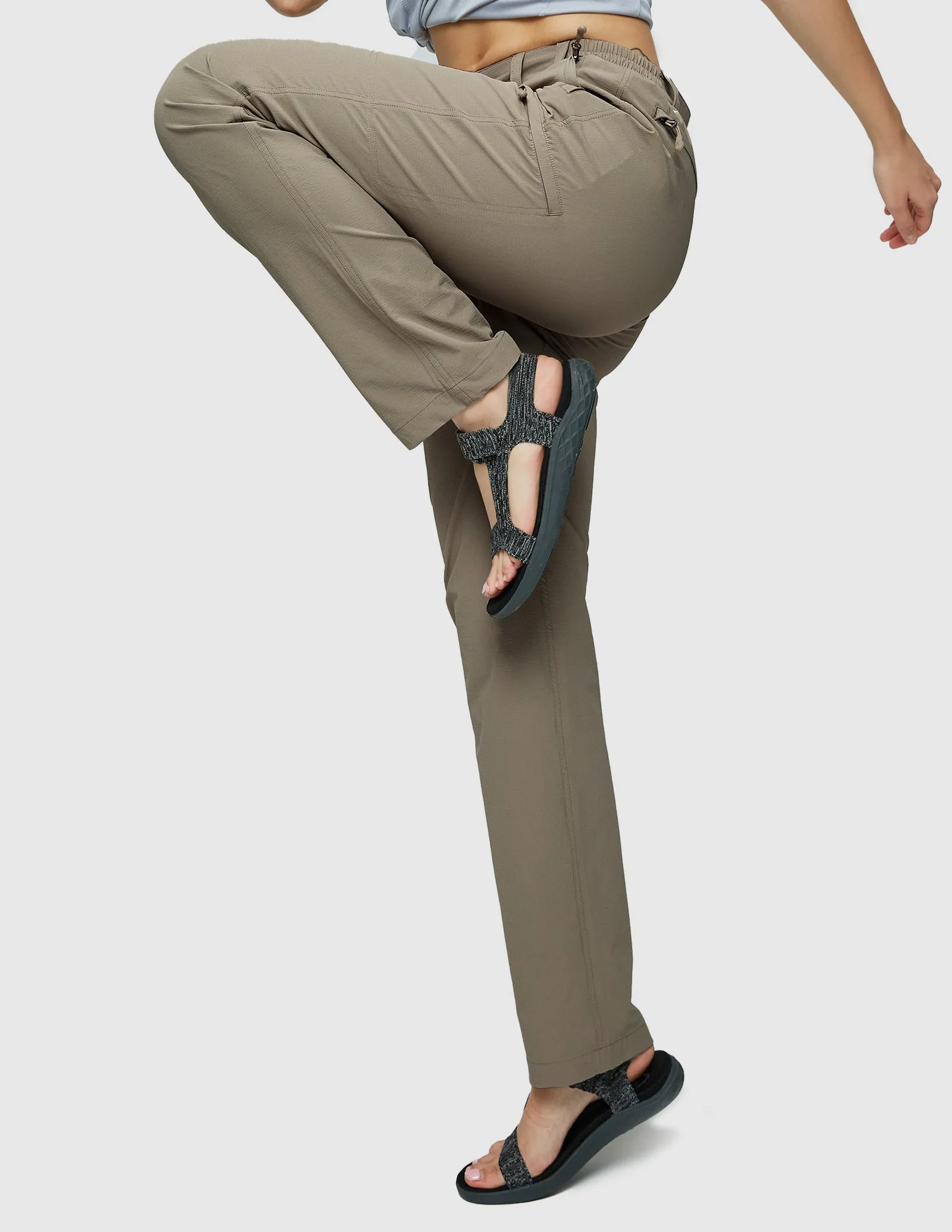 Women's Quick Dry Cargo Pants Lightweight Hiking Pants