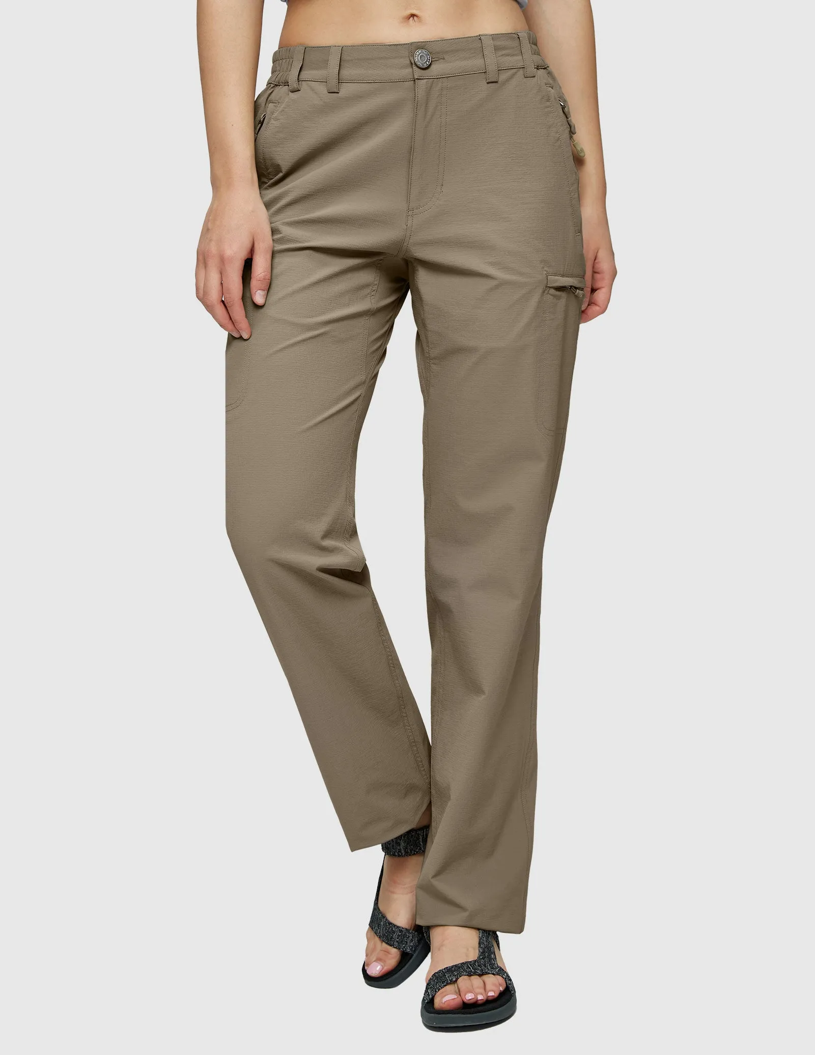 Women's Quick Dry Cargo Pants Lightweight Hiking Pants