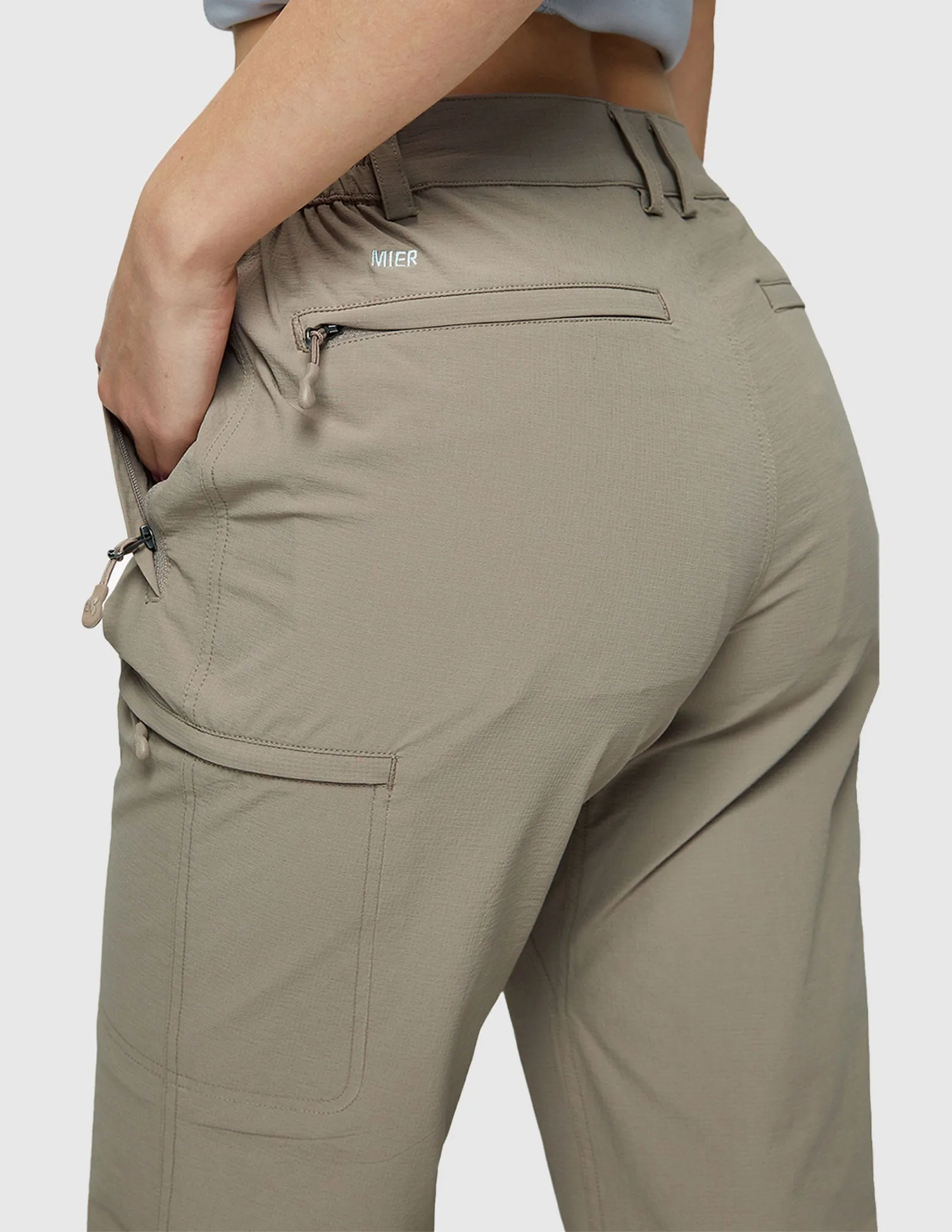 Women's Quick Dry Cargo Pants Lightweight Hiking Pants