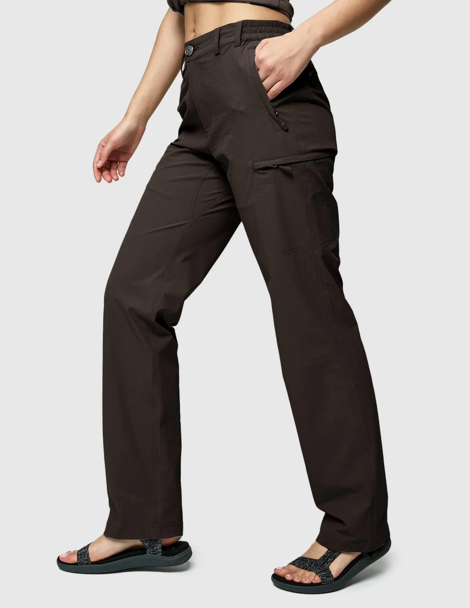 Women's Quick Dry Cargo Pants Lightweight Hiking Pants
