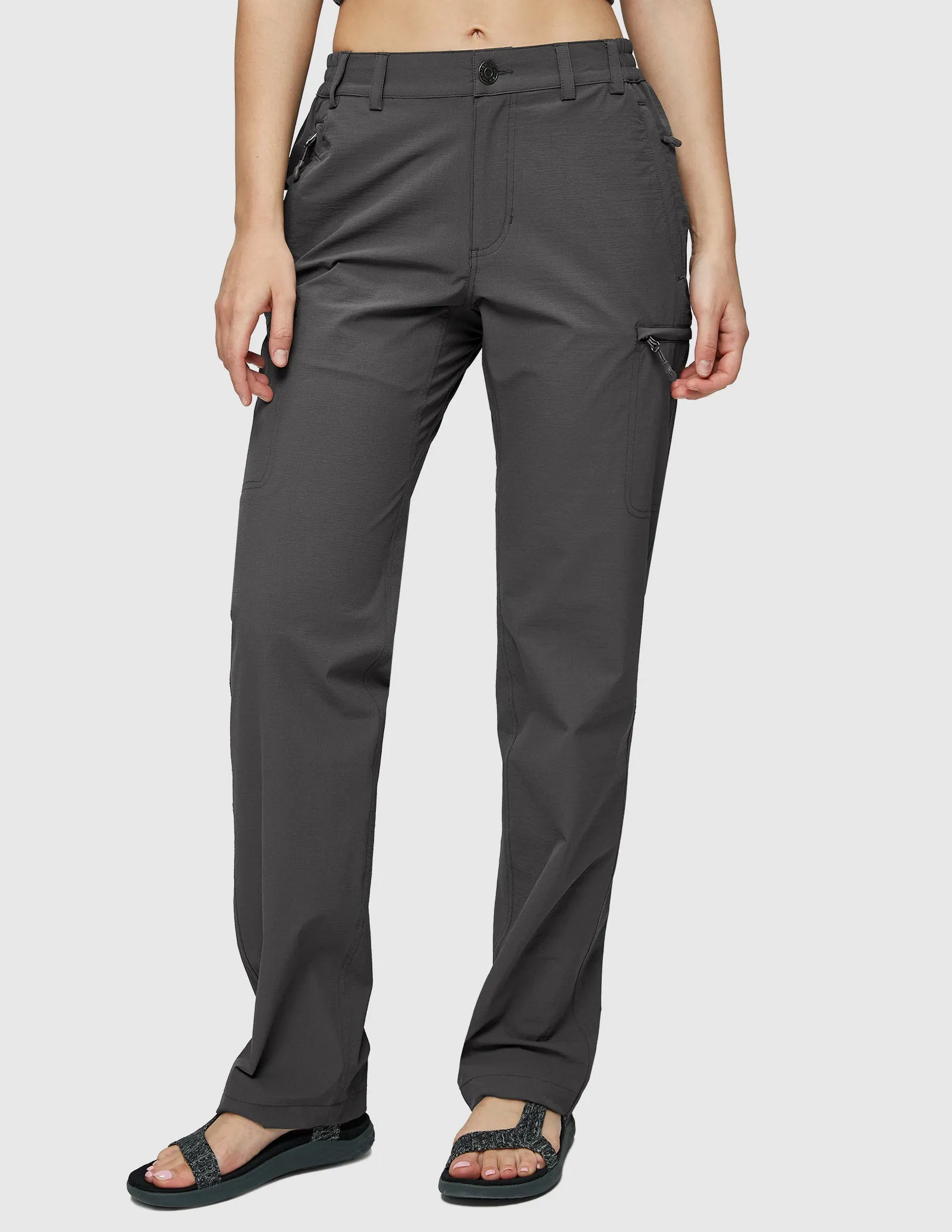 Women's Quick Dry Cargo Pants Lightweight Hiking Pants