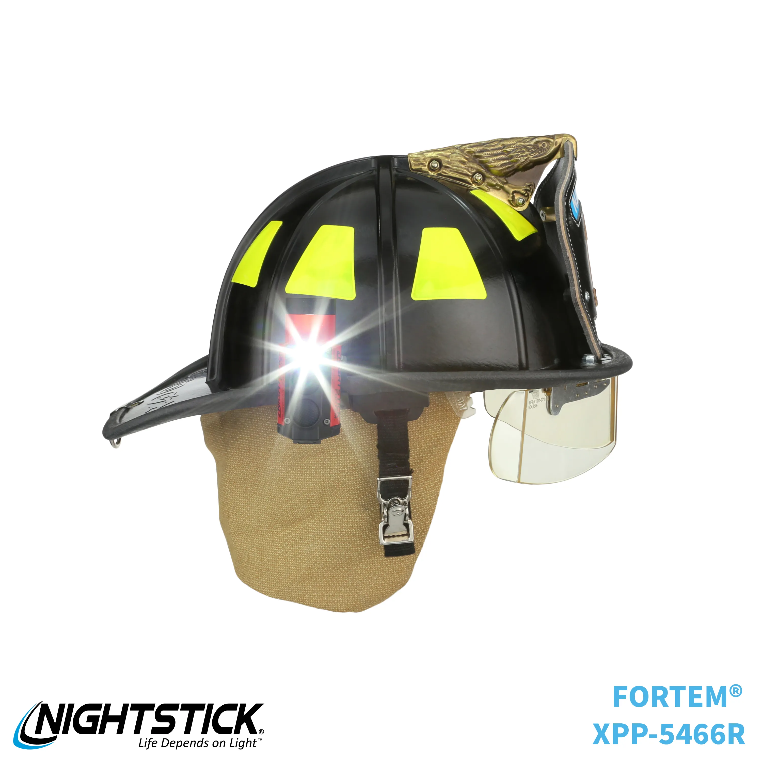 XPP-5466R: FORTEM® IS Helmet-Mounted Dual-Light Flashlight