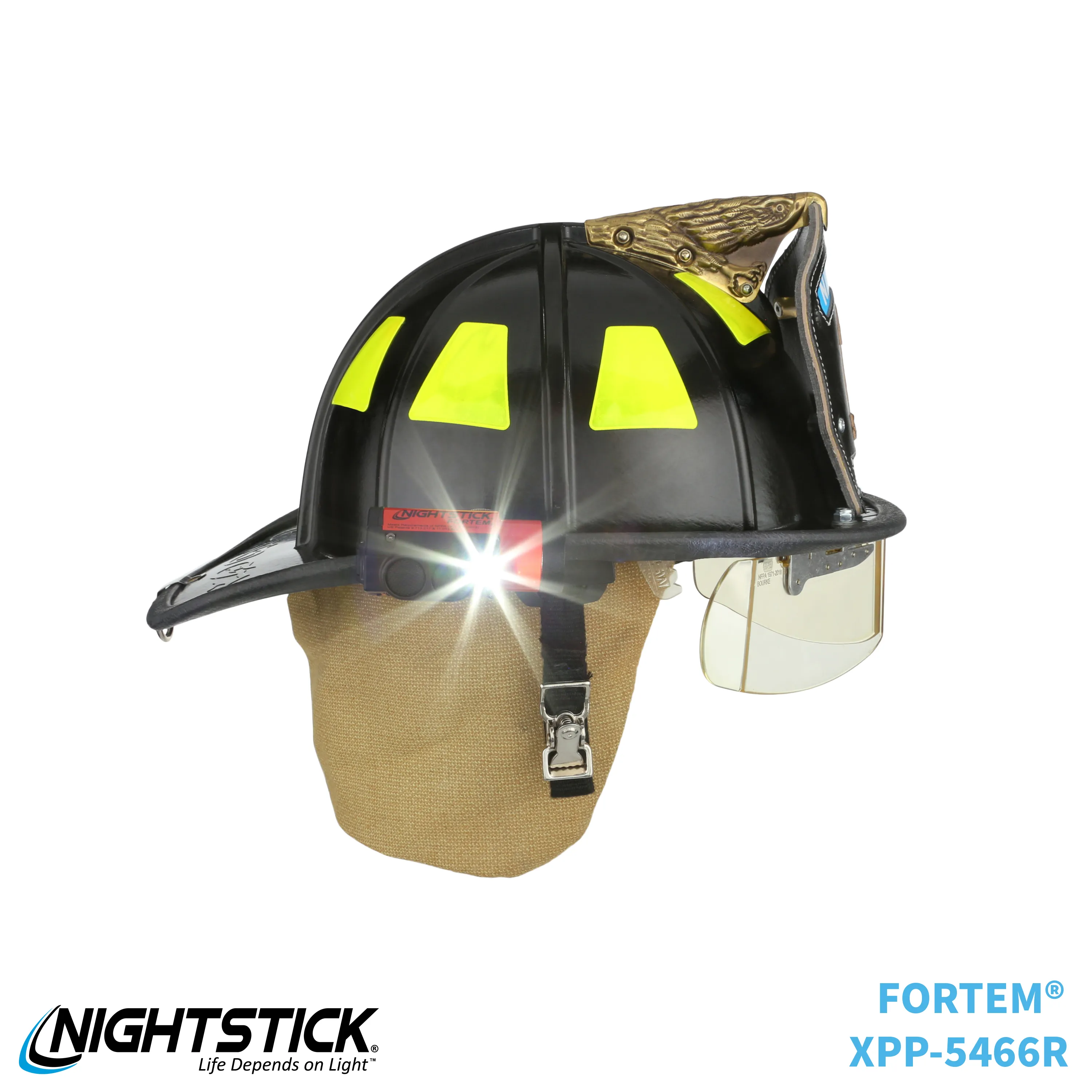 XPP-5466R: FORTEM® IS Helmet-Mounted Dual-Light Flashlight