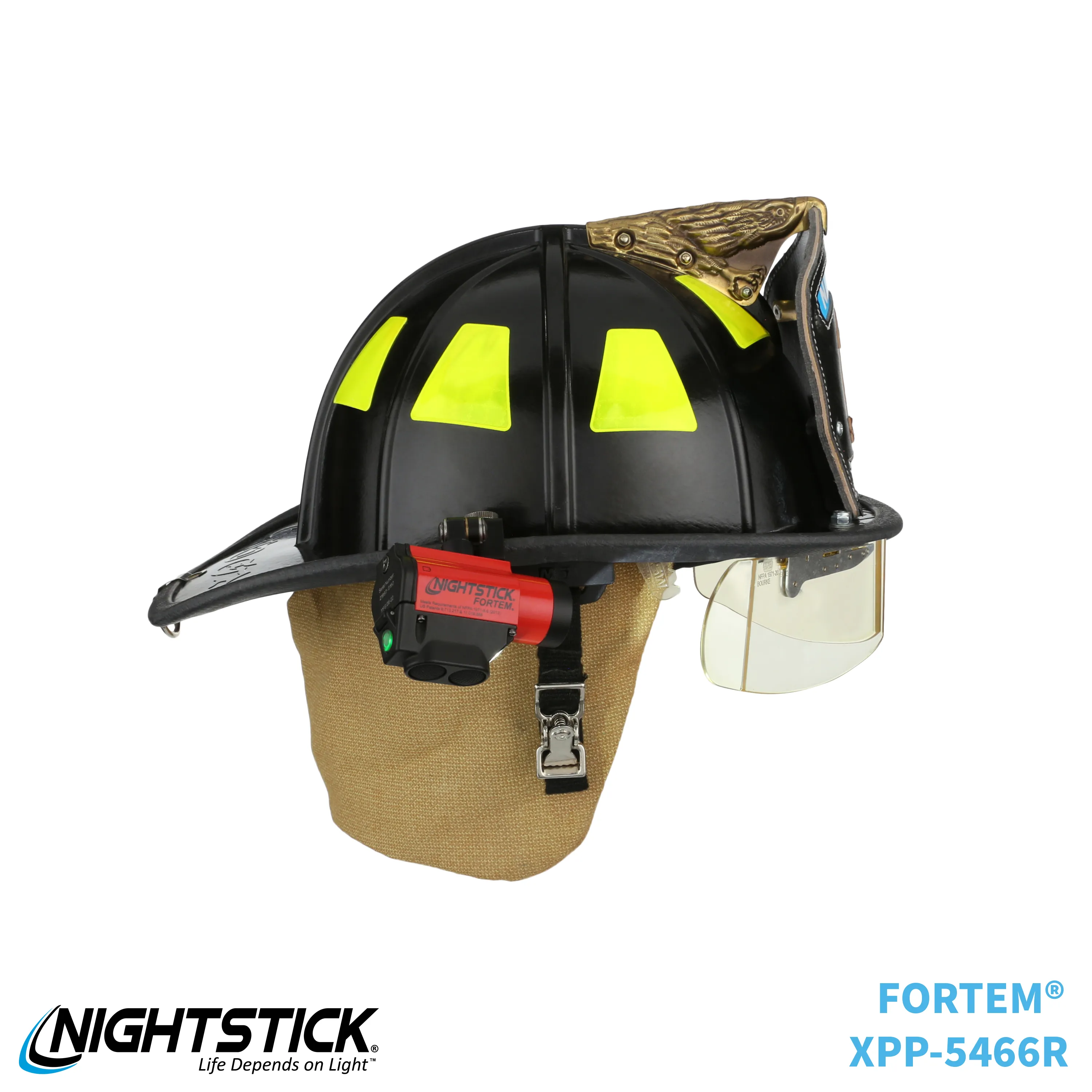XPP-5466R: FORTEM® IS Helmet-Mounted Dual-Light Flashlight