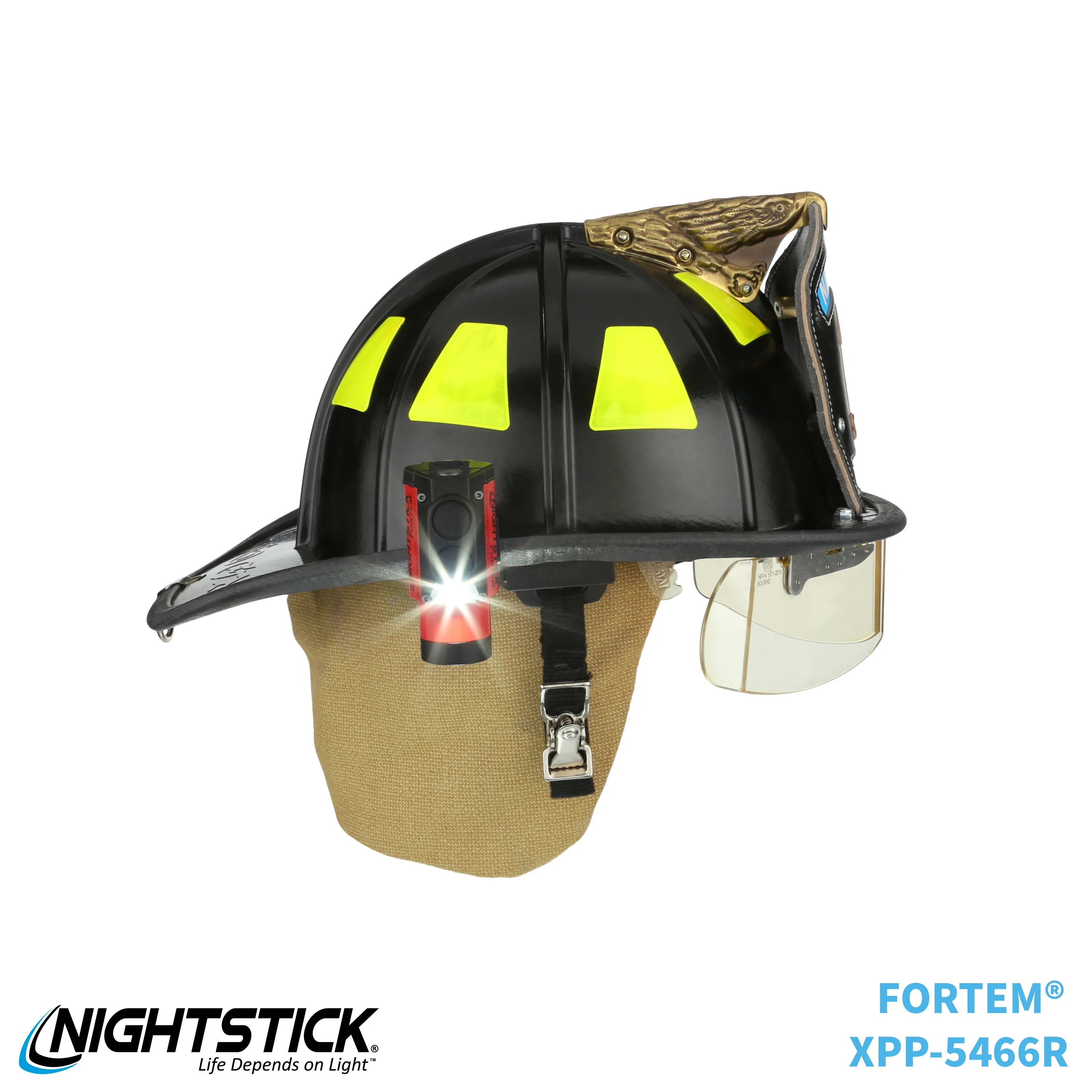 XPP-5466R: FORTEM® IS Helmet-Mounted Dual-Light Flashlight