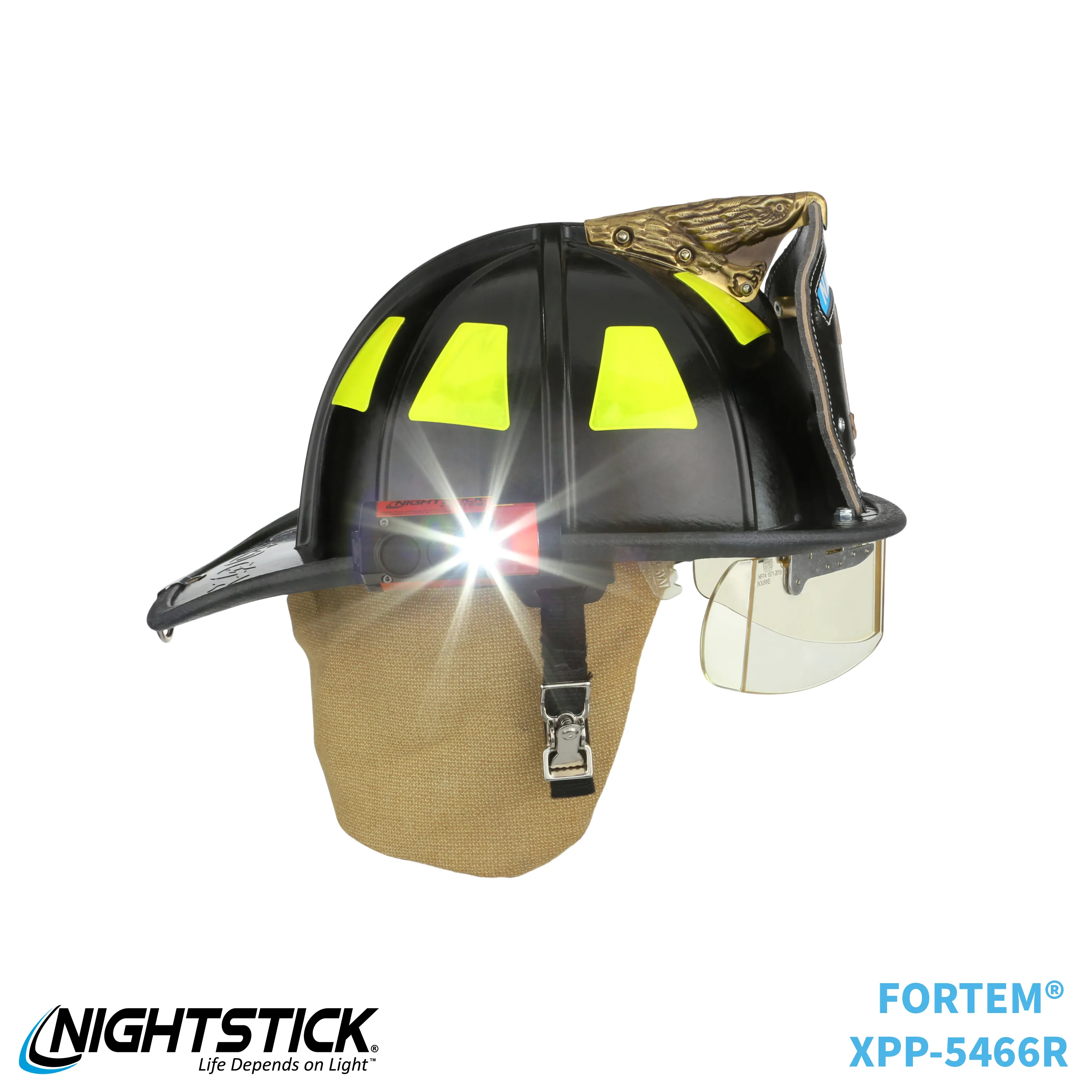 XPP-5466R: FORTEM® IS Helmet-Mounted Dual-Light Flashlight
