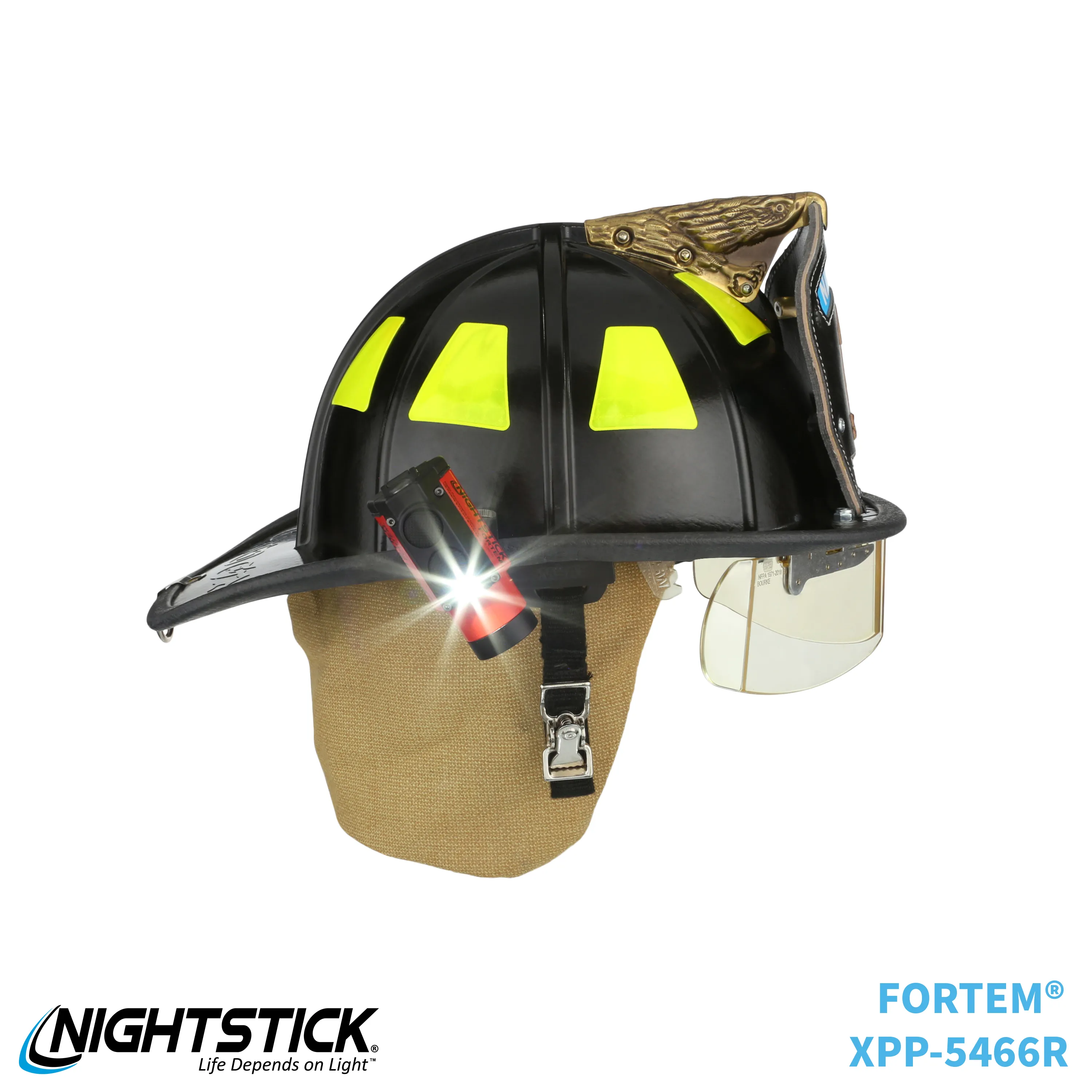 XPP-5466R: FORTEM® IS Helmet-Mounted Dual-Light Flashlight